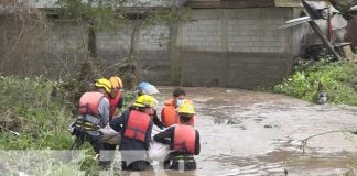 Extraen cuerpo de un hombre que murió por la corriente en una quebrada de Estelí