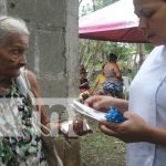 Atención del MINSA en feria en El Porvenir, Nandaime