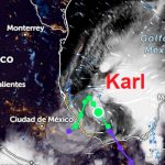 Alerta la tormenta Karl comienza a fortalecerse mientras avanza a México