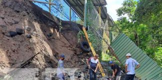 Muro perimetral del estadio municipal de Boaco sufre daños