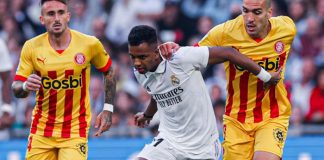 Real Madrid empata con Girona