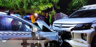 Taxista es brutalmente impactado por conductor que manejaba contra la vía