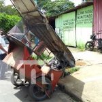 Taxista manda a 3 personas al hospital en Managua