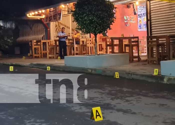 Hombre recibe disparo en el pecho al impedir un robo en Managua