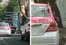 Captan a un taxi sin placa que se negaba a bajar a pasajeras