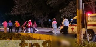 Accidente de tránsito deja dos muertos en la Garita Norte, Managua, Nicaragua