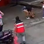 ¡Triste! Desalmado conductor atropella y golpea a perro en Colombia