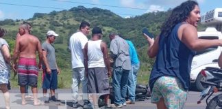 Motociclista resultó lesionado al tratar esquivar un perro en Comalapa, Chontales