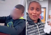 Madre denuncia que expulsaron a su hijo por abrazar a niña en EE.UU