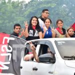 León celebra con caravanas el triunfo de la Alianza Unida Nicaragua Triunfa