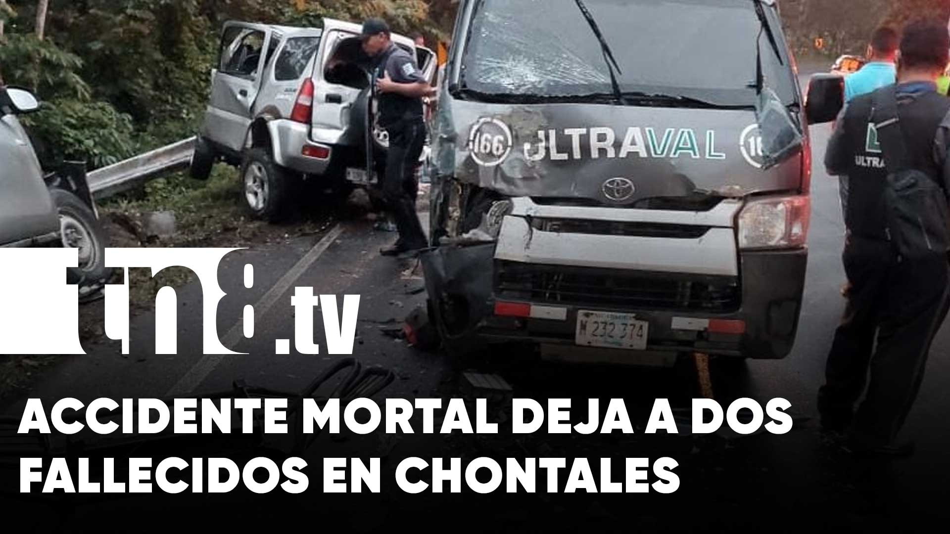 Lamentable Triple Colisión Dejó Dos Fallecidos En Villa Sandino Chontales Tn8tv 9349