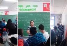 Mujer le pegó a un alumno por hacerle bullying a su hijo 