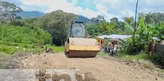 En Matiguás rehabilitan caminos para el beneficio de las familias