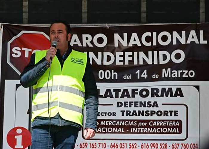 Sector transportista en España anuncia paro indefinido