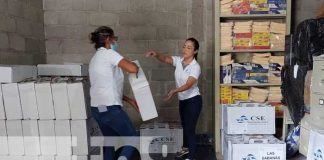 Entrega de material electoral en Madriz