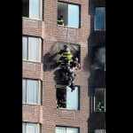 Voraz incendio en un edificio de Nueva York dejó 38 personas heridas