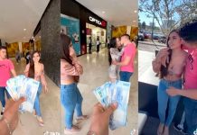 Joven dejó que su novio besara a otra por dinero