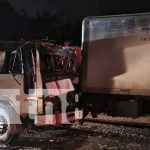 Triple colisión deja cuantiosas pérdidas económicas en Carretera Norte, Tipitapa