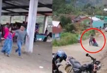 Video: Hombre golpea y arrastra a mujer embarazada en Guatemala