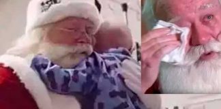 Conmovedor, niño con cáncer fallece en los brazos de Santa Claus