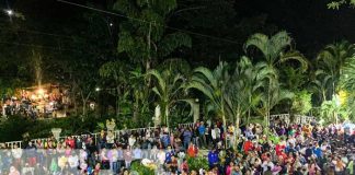 Fieles católicos celebran a la Virgen de la Piedra en Nueva Segovia