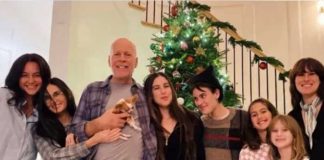 Bruce Willis se rodea de su familia ante la enfermedad que le detectaron