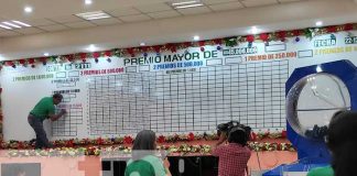 Jugador de Matagalpa resulta ganador del premio mayor de la Lotería Nacional