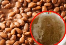 ¿Burla o milagro? Encuentran “silueta” de la Virgen en sopa de frijoles