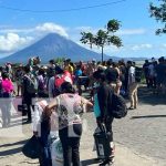 Turistas se trasladan a la bella Isla de Ometepe para despedir el 2022