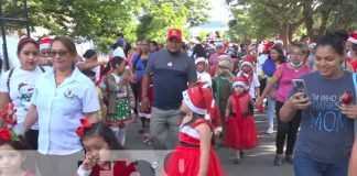 Niños en Estelí se despiden de clases por todo lo grande