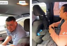 Sorprenden a hombre con su amante en el carro