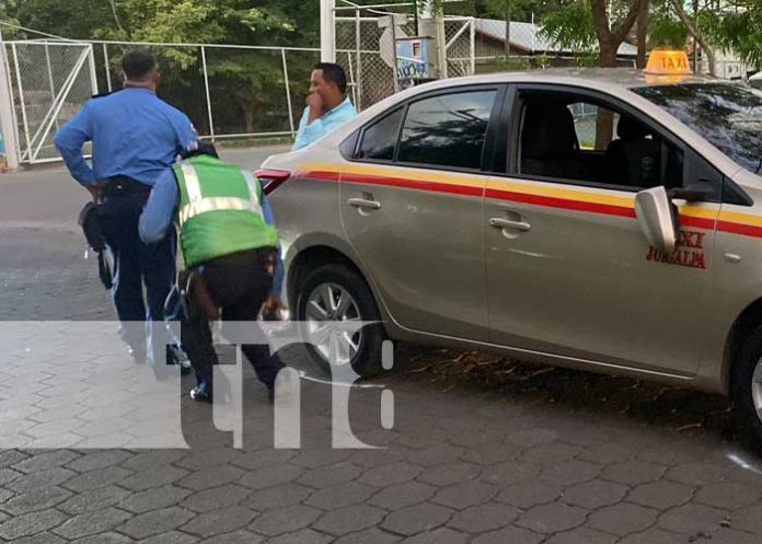 Hombre es atropellado por un taxista en la ciudad de Juigalpa, Chontales