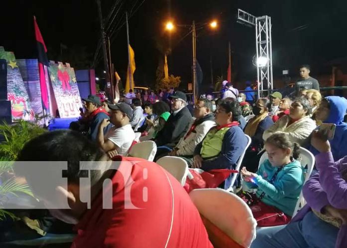 Foto: Alumbrado público en tramo carretera Jinotepe-Dolores y Diriamba, en Carazo / TN8