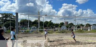 Inauguran 2do torneo de Voleibol Playa masculino y femenino en Managua