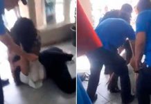 Mujer agarró a golpes a estilista porque no le gustó como le dejó las pestañas (Video)