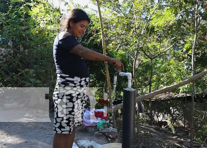 Familias de El Terrero en Yalagüina, Madriz ya tienen agua potable