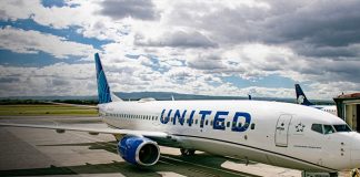 Foto: UNITED reanuda operaciones en Nicaragua con un avión Boeing / TN8