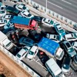 Violento accidente en China deja 17 muertos