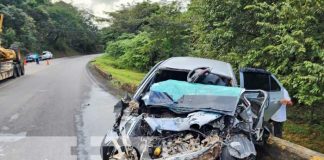 Foto: Accidente de tránsito en Las Ñámbaras, Chontales / TN8