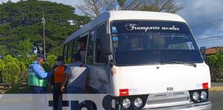 Foto: Inspección de transporte escolar en Granada / TN8