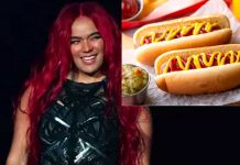 Karol G se viraliza tras recibir un Hot Dog de un fanático