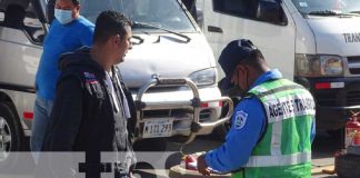 Foto: Inspección del transporte escolar en Masaya / TN8