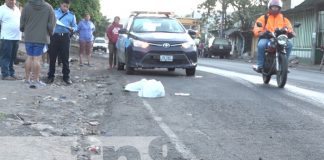 Foto: Una joven murió atropellada en Matagalpa / TN8