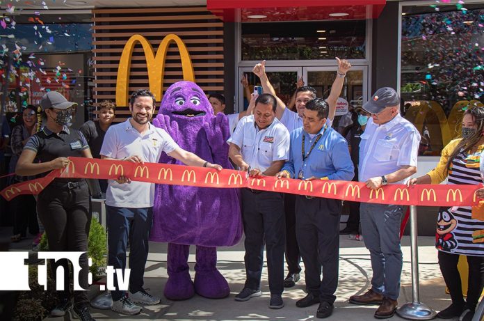 Foto: Nueva sucursal de McDonald's en Carretera a Masaya / TN8