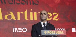 Roberto Martínez presentado en Portugal