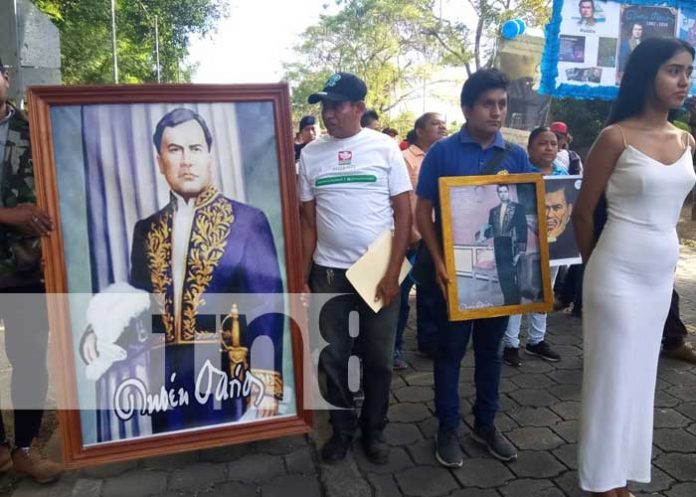 Foto: Homenaje a Rubén Darío en la Isla de Ometepe / TN8