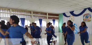 Foto: Zumbatón en el Sistema Penitenciario de Nicaragua / TN8