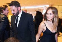 Videos: viralizan cara de Ben Affleck con JLo en los Grammy