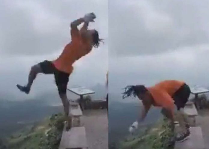 Pierde la vida mientras realiza demostración de parkour en la montaña