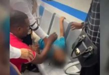 ¡VIDEO! Niños terminan en hospital luego de ver al mismísimo “diablo”